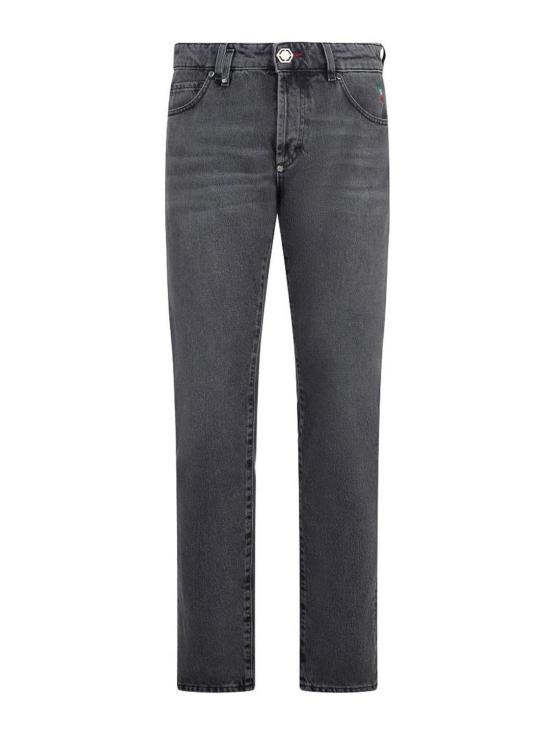  필립 플레인 스트레이트 팬츠 SAFCMDT4353PDE004N72IH Dark Wash