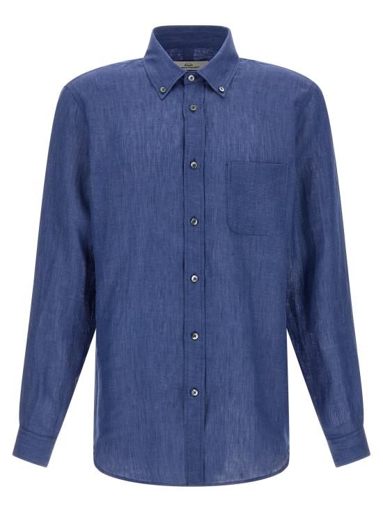 26SS RIVIERA PROJECT 긴팔 셔츠 CAMICIALINOB024 Blue