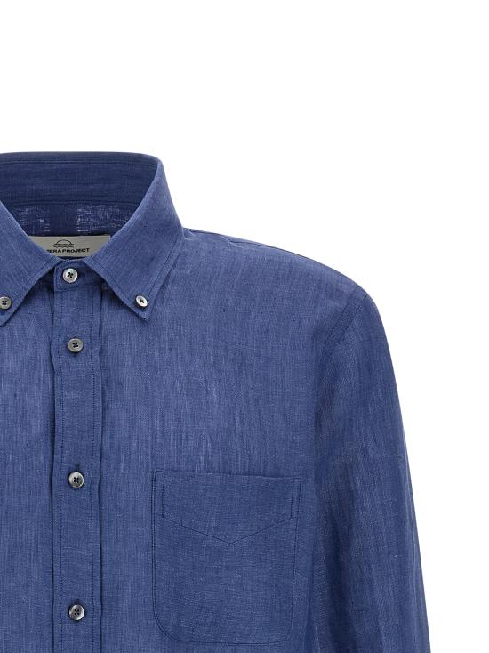 26SS RIVIERA PROJECT 긴팔 셔츠 CAMICIALINOB024 Blue - OTHER BRANDS