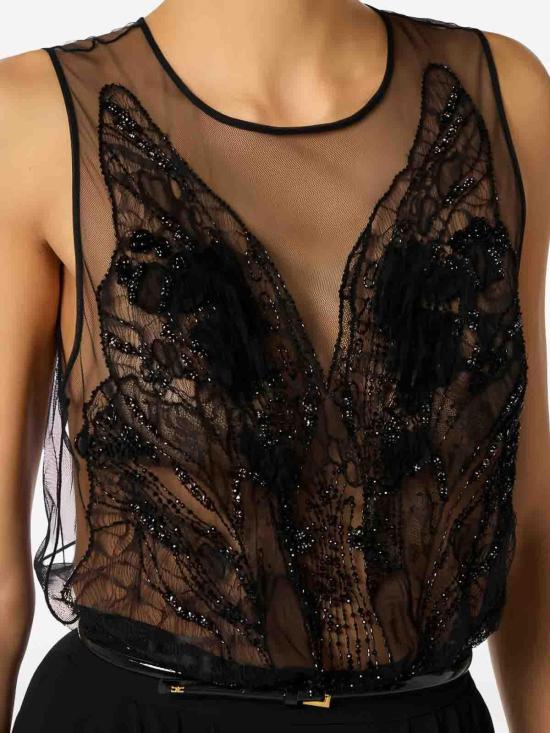 26SS 엘리자베타프랜치 숏팬츠 ABR4262E2110 Black - ELISABETTA FRANCHI