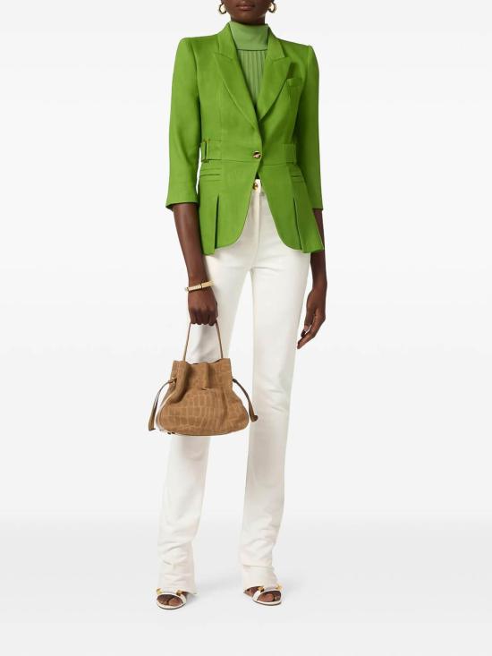  엘리자베타프랜치 수트 자켓 GI23662E2EV3 Green - ELISABETTA FRANCHI