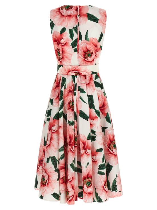 26SS 사만다 성 미디 원피스 ABELIADRESSWHITESOFTROSE Pink - SAMANTHA SUNG