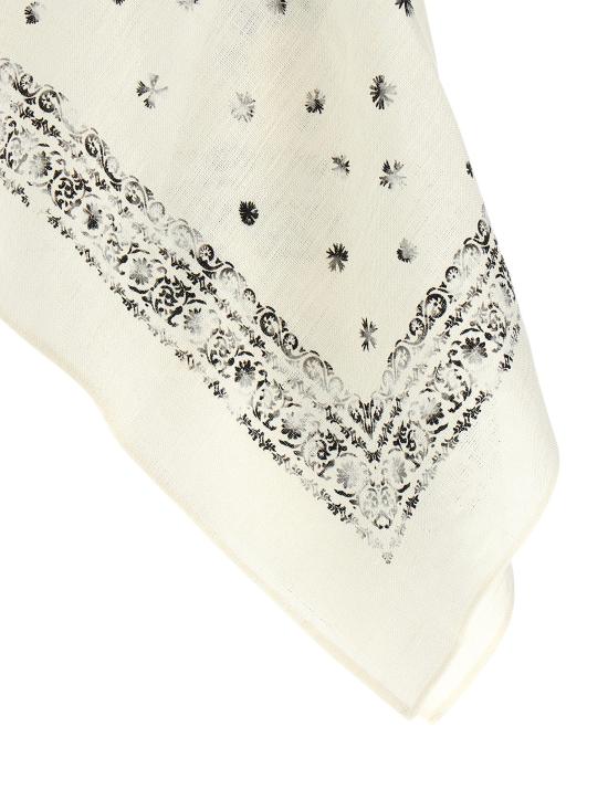 26SS 알베르타 페레티 머플러/스카프 A330501521006 White Black - ALBERTA FERRETTI