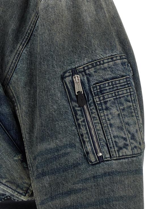 26SS 발렌시아가 봄버 자켓 850058TTW661505 Gray - BALENCIAGA