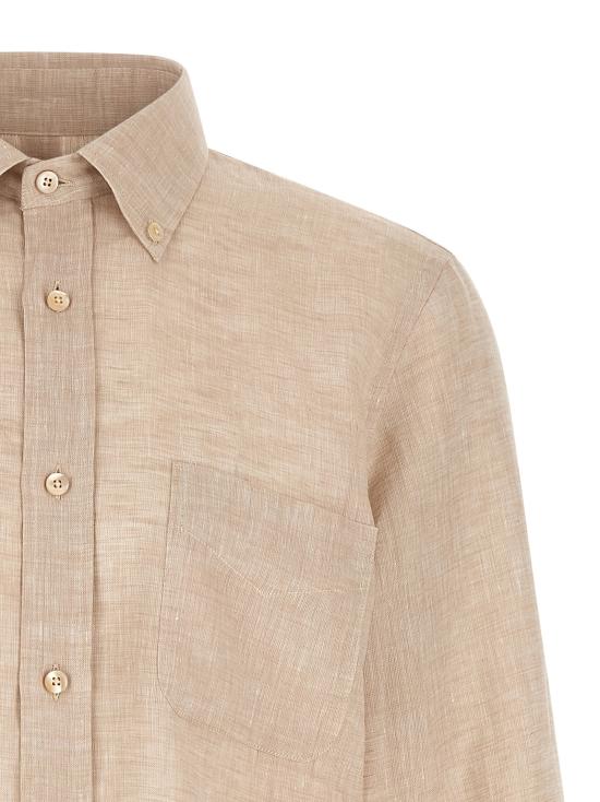 26SS RIVIERA PROJECT 긴팔 셔츠 CAMICIALINOE005 Beige - OTHER BRANDS