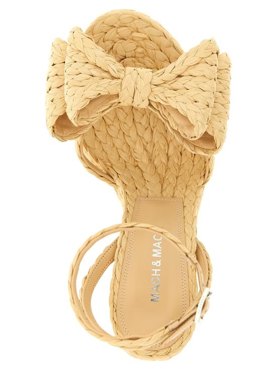 26SS 마흐앤마흐 샌들 SS26S1073130RAFNAT Beige - MACH&MACH