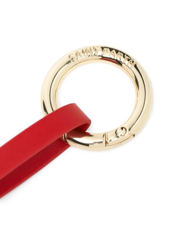 26SS 세인트바쓰 액세서리 BCHARM01 01875L LEATHER HEART 41 - MC2 SAINT BARTH