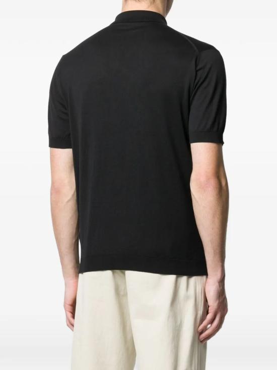 26SS 존스메들리 폴로 티셔츠 ADRIA BLACK - JOHN SMEDLEY