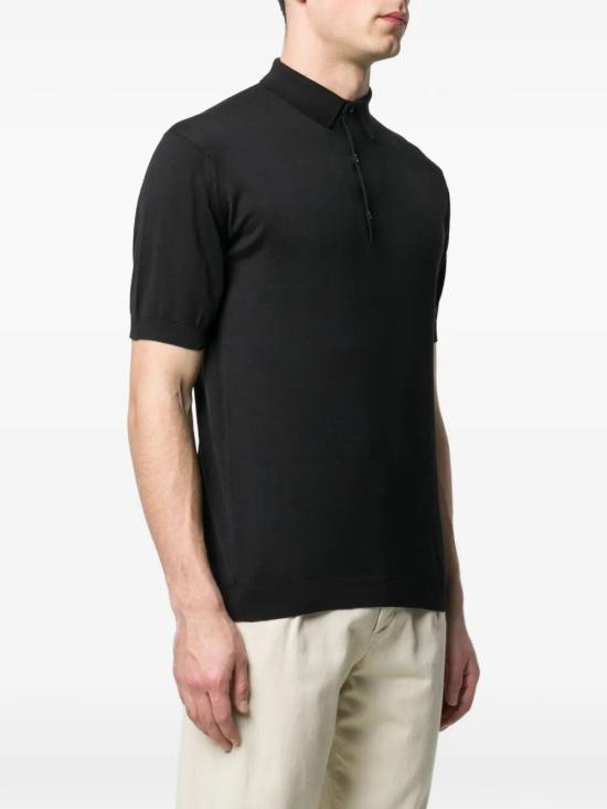 26SS 존스메들리 폴로 티셔츠 ADRIA BLACK - JOHN SMEDLEY