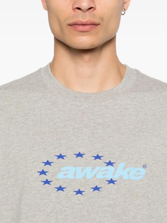 26SS 어웨이크 NY 반팔 티셔츠 AWK SP26 TS002 HEATHER GREY - AWAKE NY
