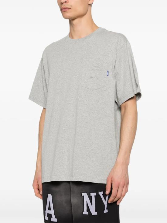 26SS 어웨이크 NY 반팔 티셔츠 AWK SP26 TP010 HEATHER GREY - AWAKE NY