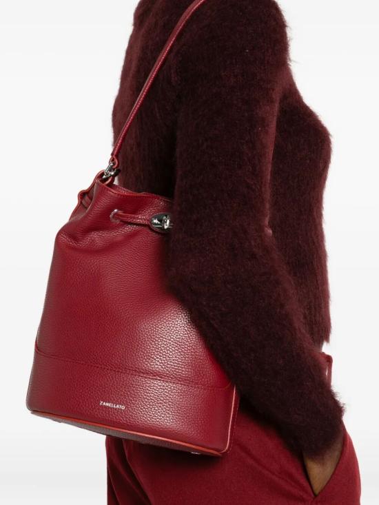 26SS 자넬라토 토트백 068980 0040000 Z0940 S RED OPERA - ZANELLATO