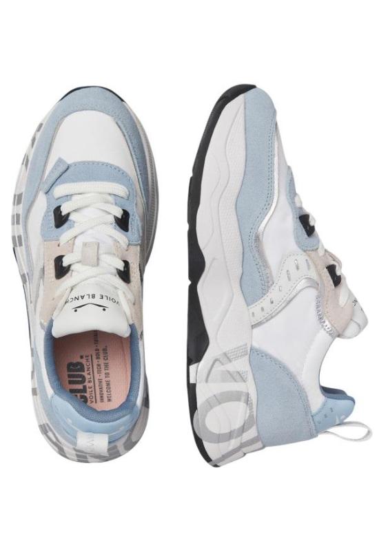 26SS 보일브랑쉐 스니커즈 CLUB 105 1C66 AZZURRO CLEAR BLUE - VOILE BLANCHE