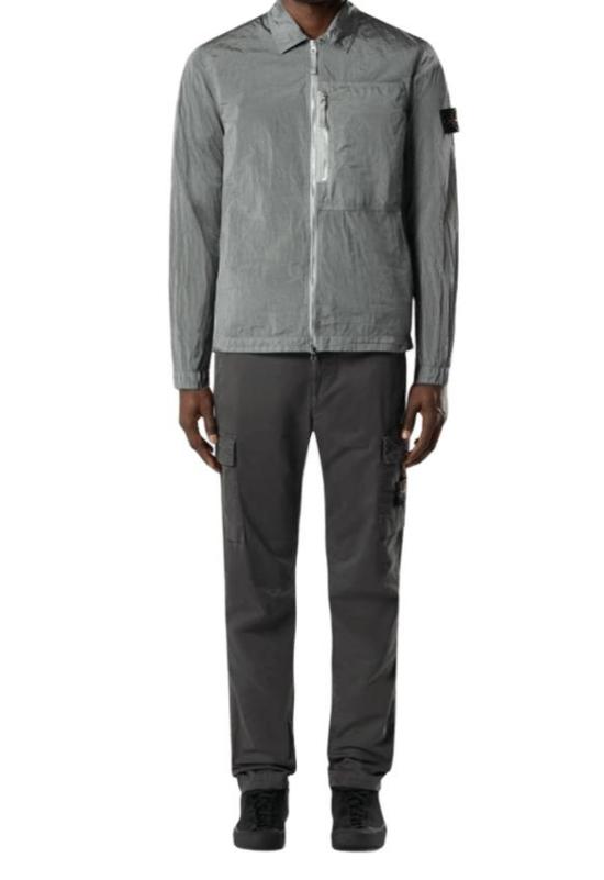 26SS STONE 긴팔 셔츠 1200038 S0019V0061 GREY - STONE ISLAND