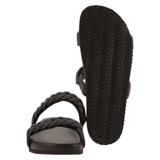 26SS 브루넬로 쿠치넬리 뮬/슬리퍼 MZGAG3159 DARK BROWN - BRUNELLO CUCINELLI