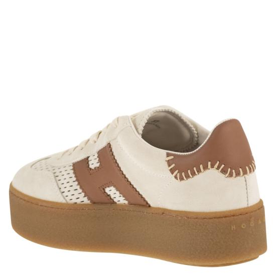 26SS 호간 스니커즈 HXW6980FY60UXH IVORY - HOGAN