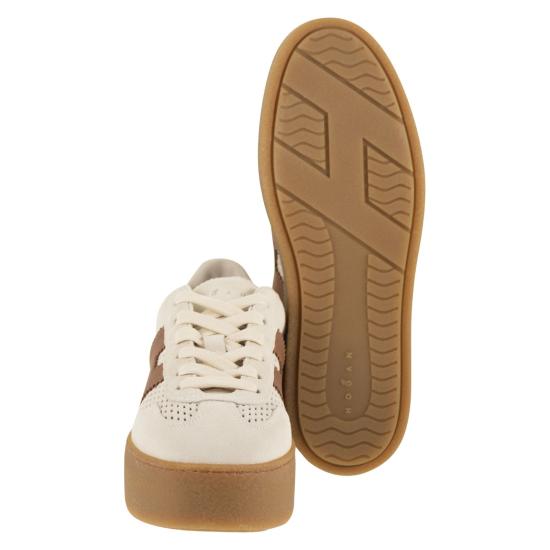 26SS 호간 스니커즈 HXW6980FY60UXH IVORY - HOGAN