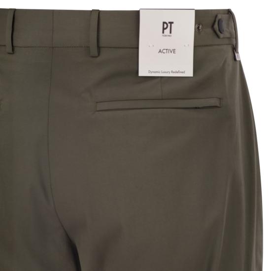 26SS 피티토리노 스트레이트 팬츠 COZSRAZA0KLT MILITARY GREEN - PT TORINO