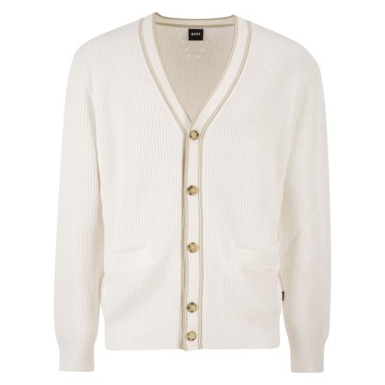  보스 가디건 50560487 WHITE