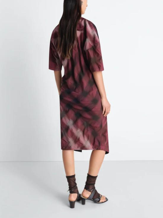 26SS 르메르 미디 원피스 DR1140 LF1576MU246 Bordeaux - LEMAIRE