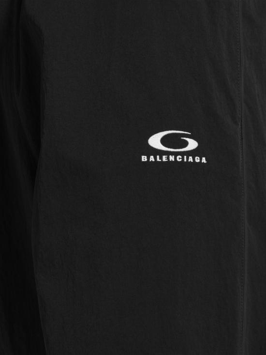 26SS 발렌시아가 스트레이트 팬츠 866538 TUO051000 Black - BALENCIAGA