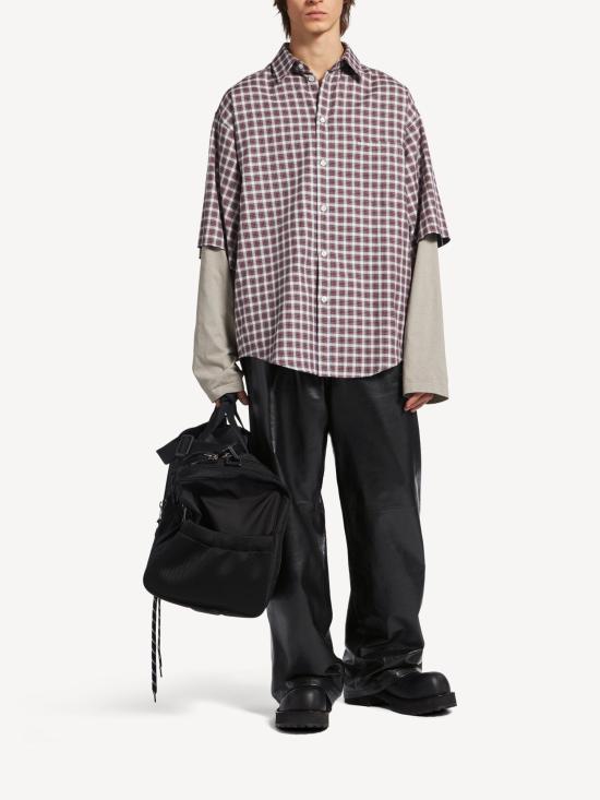 26SS 발렌시아가 셔츠 866543 TUM176011 Red - BALENCIAGA