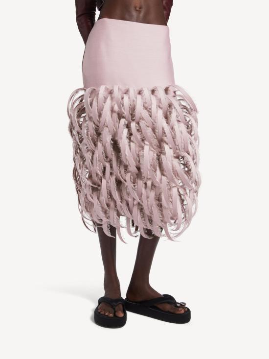 26SS 발렌시아가 미디 스커트 872895 TURB85663 Pink - BALENCIAGA