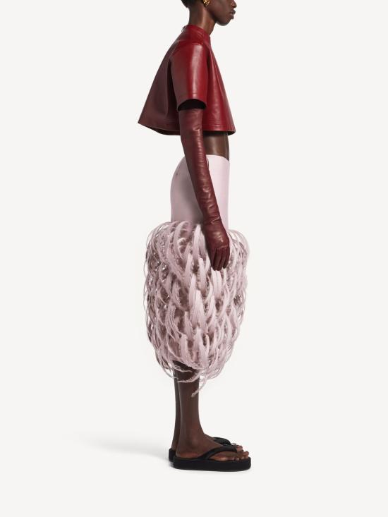 26SS 발렌시아가 미디 스커트 872895 TURB85663 Pink - BALENCIAGA