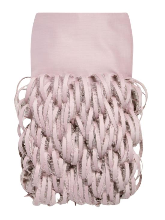 26SS 발렌시아가 미디 스커트 872895 TURB85663 Pink