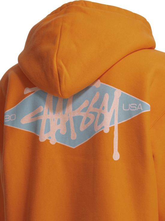 26SS 스투시 긴팔 티셔츠 1186032095 TANGERINE Orange - STUSSY