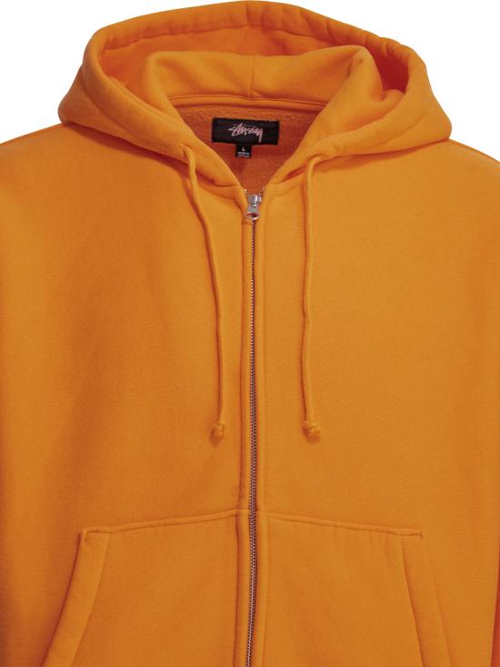26SS 스투시 후드 티셔츠 1186032095 TANGERINE Orange - STUSSY