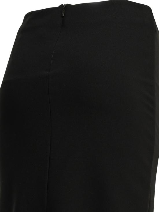 26SS 막스마라 미디 스커트 2611771033650MXSOLIVI003 Black - MAX MARA