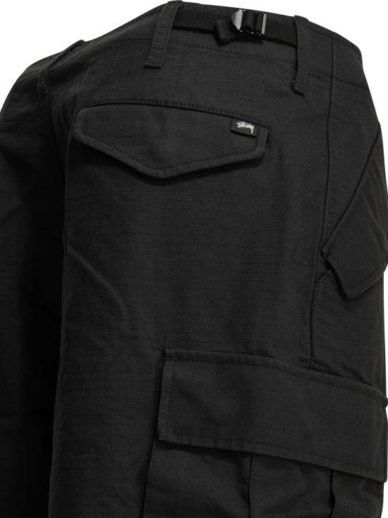 26SS 스투시 스트레이트 팬츠 1167150001 BLACK Black - STUSSY