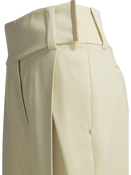 26SS 스포트막스 스트레이트 팬츠 2612131073650SPSOBLO006 White - SPORTMAX