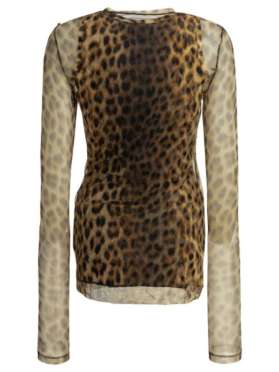 26SS 막스마라 스포츠막스 긴팔 티셔츠 2612941072600SPXZEBU001 Brown - SPORTMAX