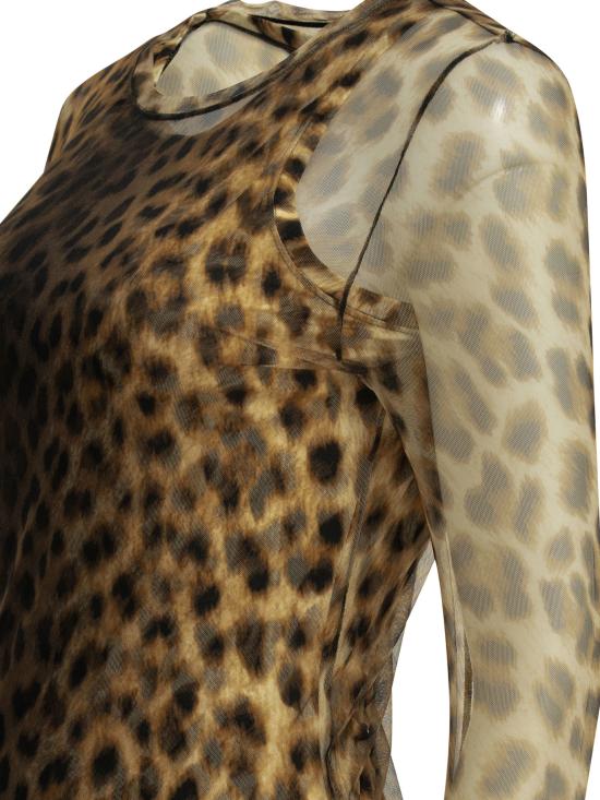26SS 막스마라 스포츠막스 긴팔 티셔츠 2612941072600SPXZEBU001 Brown - SPORTMAX