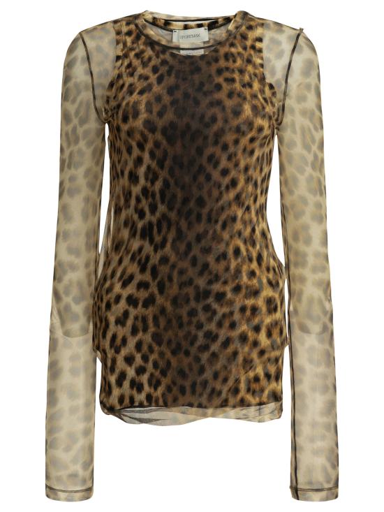 26SS 막스마라 스포츠막스 긴팔 티셔츠 2612941072600SPXZEBU001 Brown