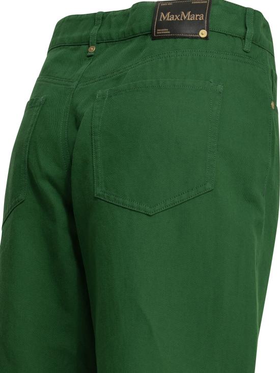26SS 에스막스마라 스트레이트 팬츠 2619131083600SMMONORATA003 Green - 'S MAX MARA