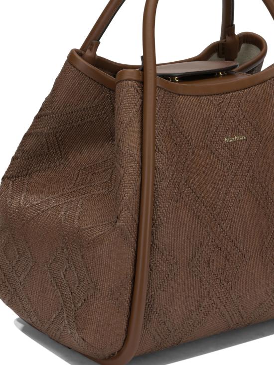 26SS 막스마라 토트백 2614511052600MXAMARINES001 Brown - MAX MARA