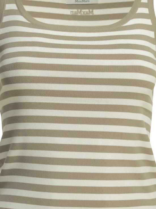 26SS 막스마라 민소매 티셔츠 2611361049600MXPCIPPO007 Beige - MAX MARA