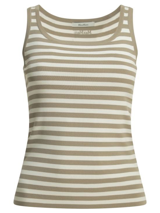 26SS 막스마라 민소매 티셔츠 2611361049600MXPCIPPO007 Beige