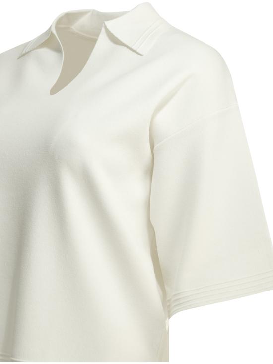 26SS 막스마라 폴로 티셔츠 2611361039600MXPDOLCE001 White - MAX MARA