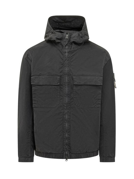 26SS 스톤 아일랜드 자켓 L1S154100077S0A10 V0029 BLACK