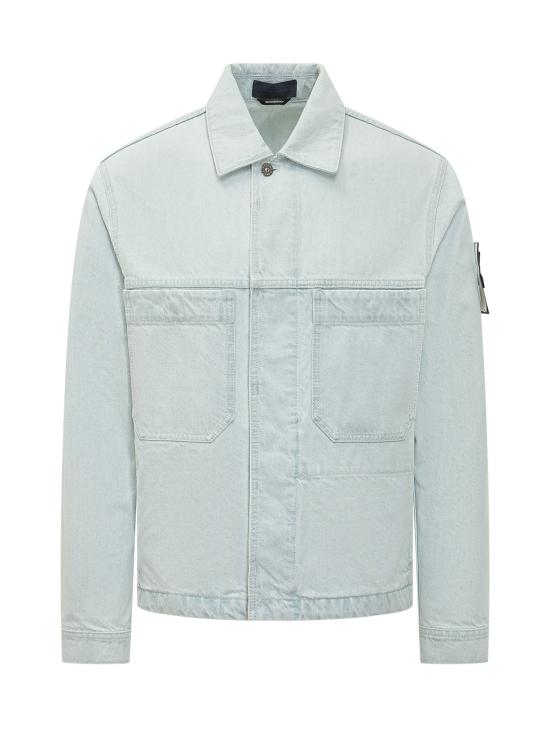 26SS 스톤 아일랜드 데님 코치 자켓 L1S144100006S00J9 VJ203 BLUE EXTRA BLEACH