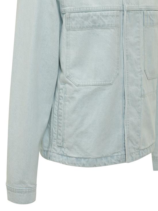 26SS 스톤 아일랜드 데님 코치 자켓 L1S144100006S00J9 VJ203 BLUE EXTRA BLEACH - STONE ISLAND