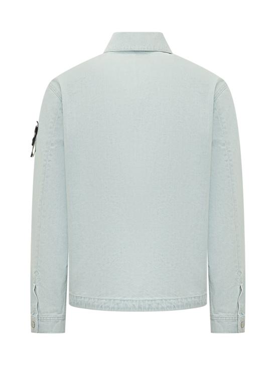 26SS 스톤 아일랜드 데님 코치 자켓 L1S144100006S00J9 VJ203 BLUE EXTRA BLEACH - STONE ISLAND