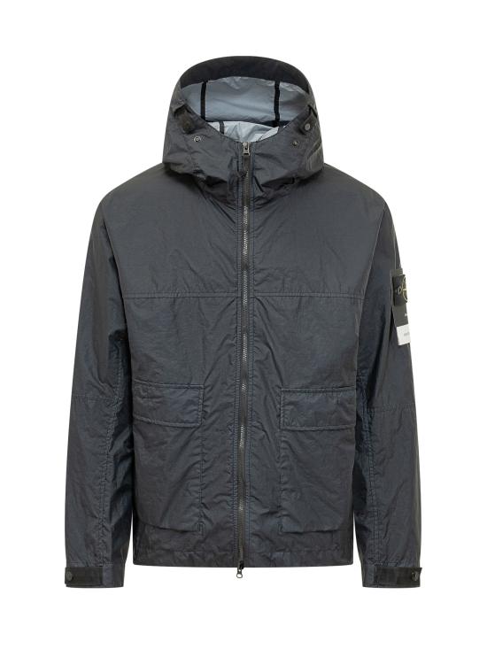 26SS 스톤 아일랜드 멤브라나 3L TC 후드 자켓 L1S154100004S0A21 V0020 NAVY BLUE