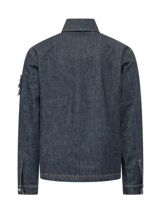 26SS 스톤 아일랜드 데님 코치 자켓 L1S144100006S00J7 VJ201 BLUE RINSE - STONE ISLAND