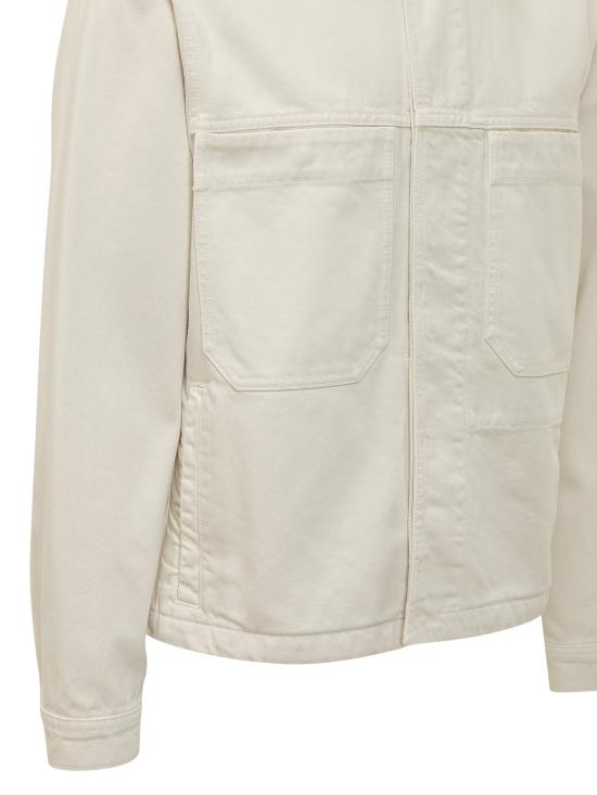 26SS 스톤 아일랜드 데님 코치 자켓 L1S144100006S0J24 V0093 IVORY - STONE ISLAND