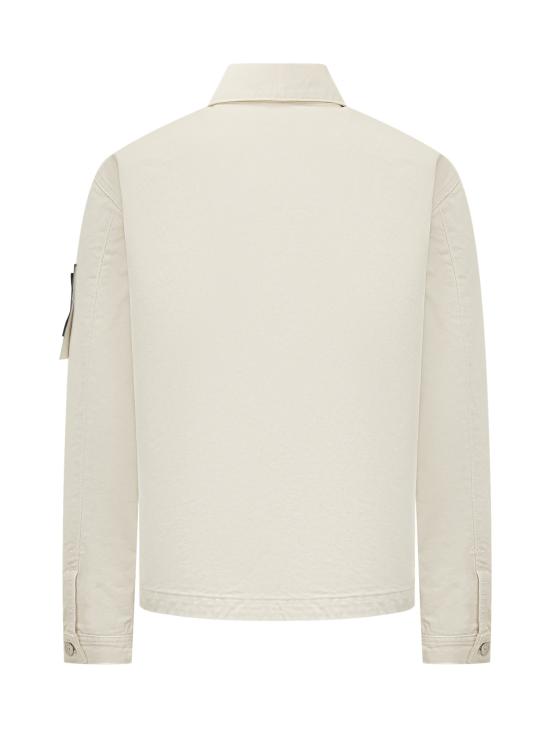 26SS 스톤 아일랜드 데님 코치 자켓 L1S144100006S0J24 V0093 IVORY - STONE ISLAND